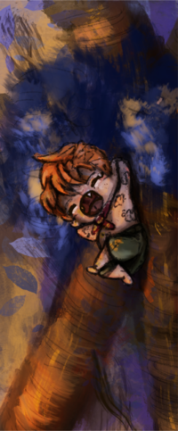 Ari Sleepy Tree Bookmark