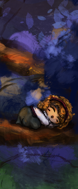 Evalina Sleepy Tree Bookmark